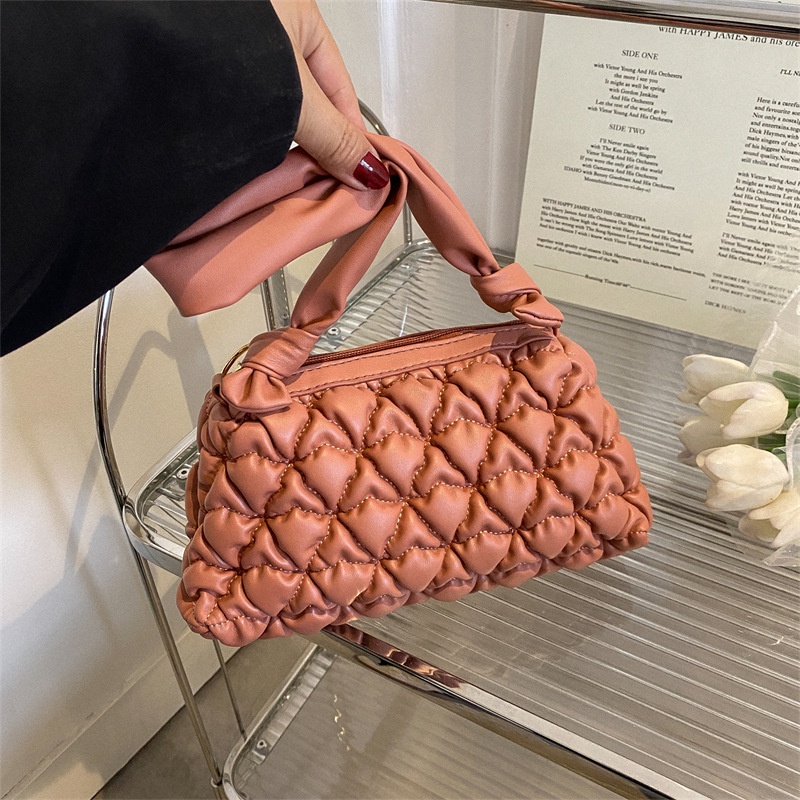 Túi Đeo Vai / Kẹp Nách Màu Trơn Nhỏ Gọn Thời Trang Cho Nữ