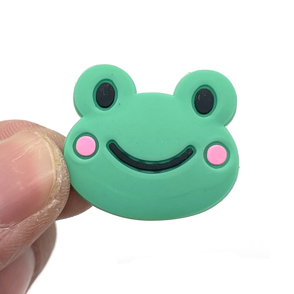 Jibbitz chủ đề ếch dễ thương crocs DIY  Shoe Charms pvc accessories  Phụ kiện dép Với 1000 Mẫu Lựa Chọn Quà tặng cho nam và nữ