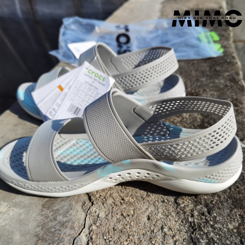Sandal Literide New ghi xanh êm nhẹ, full box cho nữ
