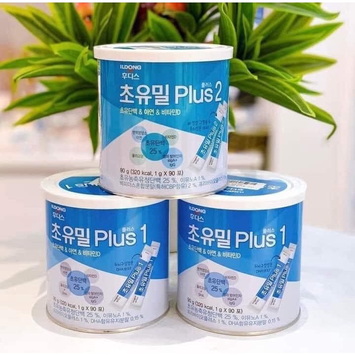 (Date t10/2024)Sữa non ILDong Choyumeal Plus Hàn Quốc số 1 hộp 90 gói