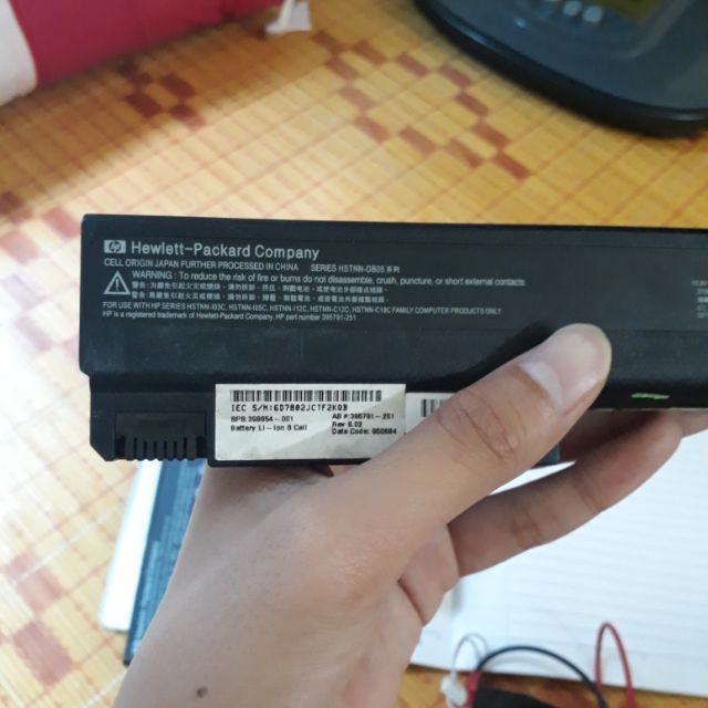 Thanh Pin laptop hỏng mua về lấy cell