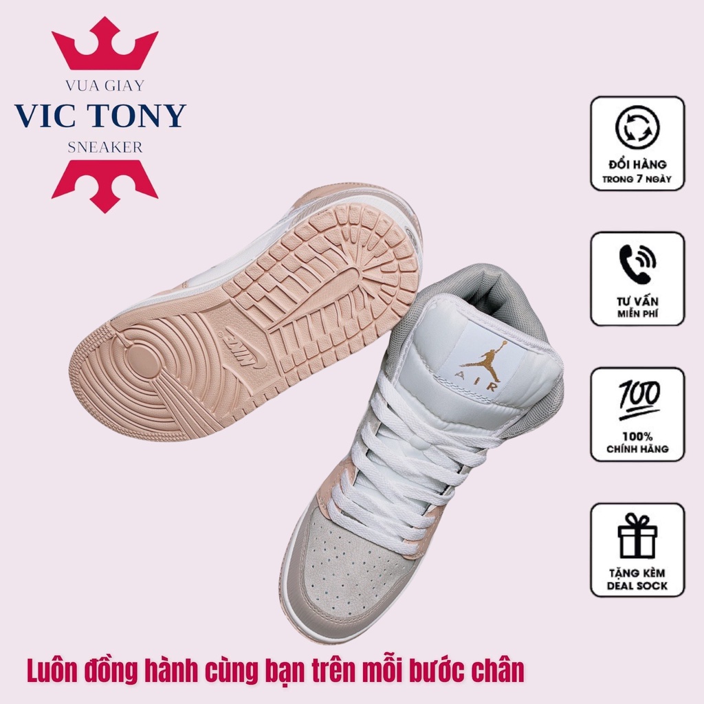 Giày Jordan cổ cao MILAN thời trang, Giày JD1 high MILAN thể thao nam nữ full box bill | BigBuy360 - bigbuy360.vn