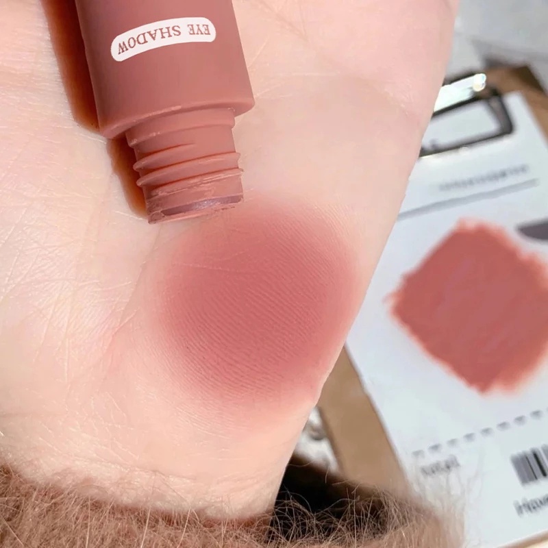 [Hàng mới về] Phấn mắt dạng lỏng kiêm má hồng 6 màu tùy chọn nhung lì mềm mại chống nước đa năng