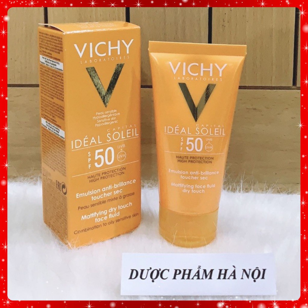 Kem Chống Nắng Vichy SPF 50 Ideal Soleil 50ml