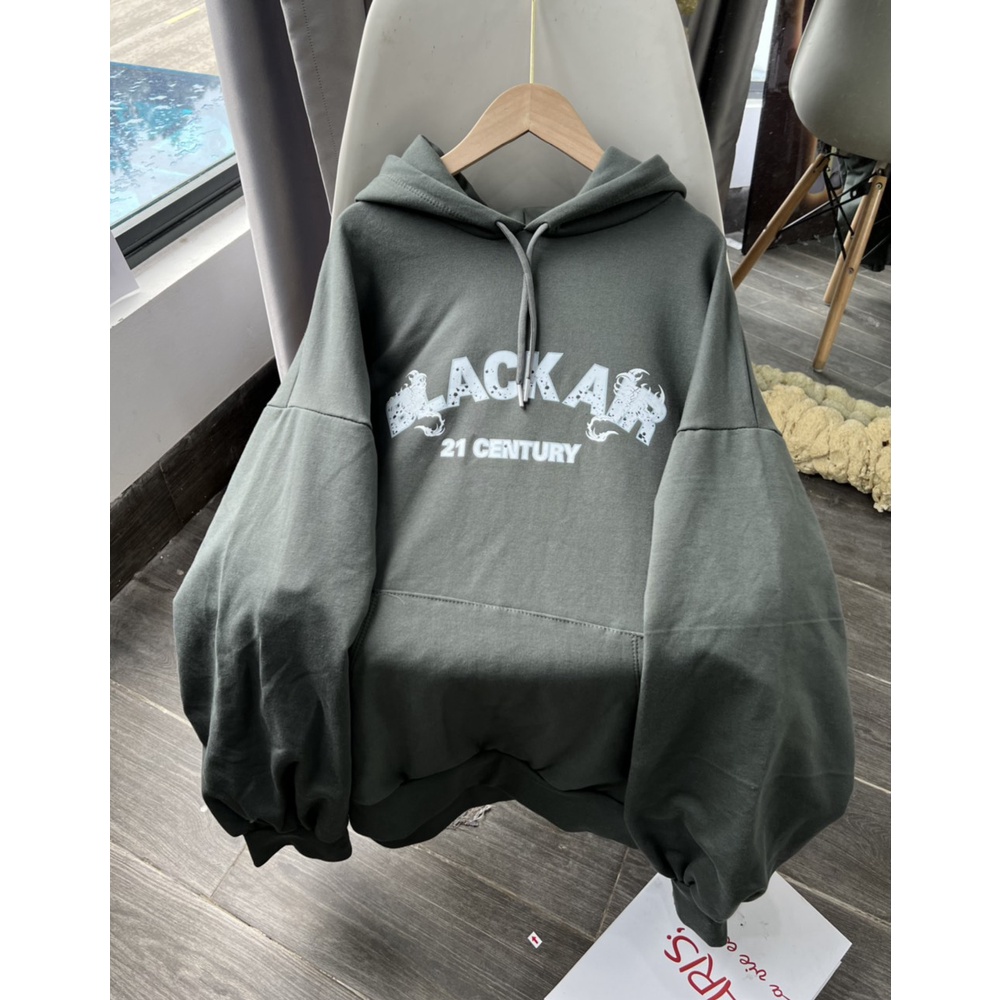 Áo Hoodie 21 Century PEONYB Unisex [FREESHIP]  Nỉ form rộng tay bồng vintage, thun dài 3158 cá tính hàn quốc đẹp