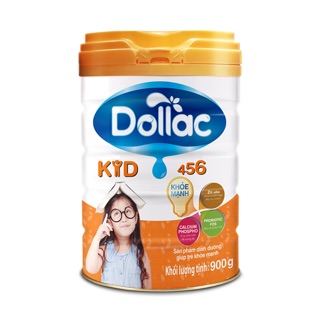 SỮA BỘT DINH DƯỠNG DOLLAC KID 456 (3-10 TUỔI) 900G