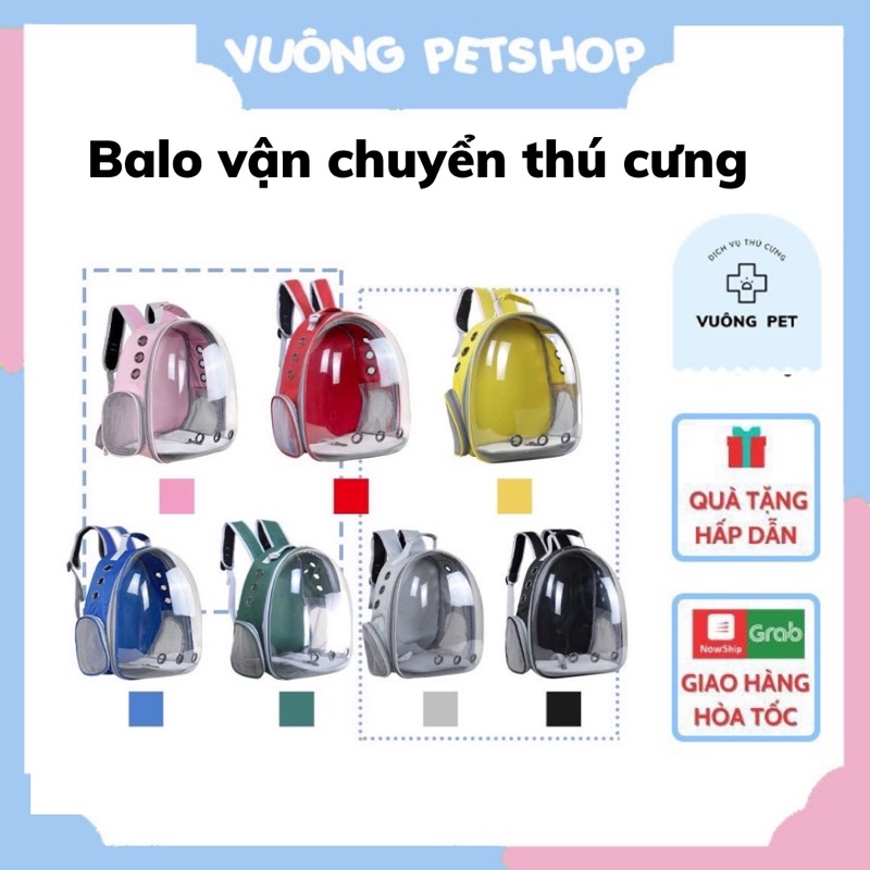 Balo Phi Hành Gia Chó Mèo Balo Vận Chuyển Chó Mèo