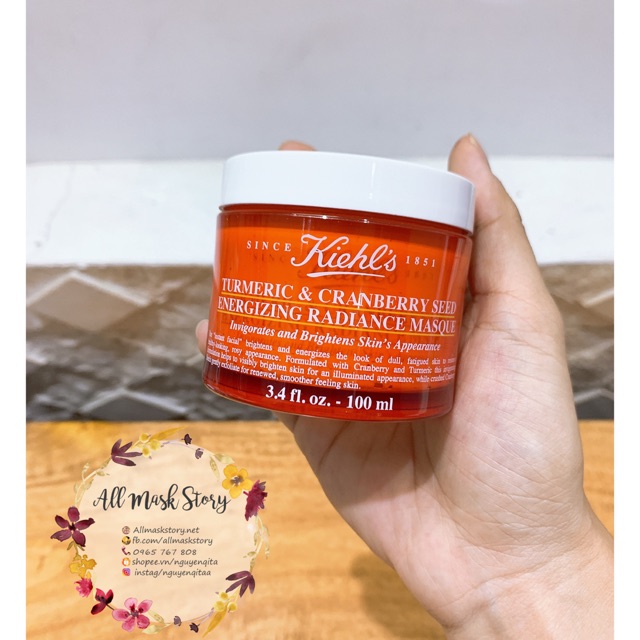 [DUTY FREE] MASK NGHỆ KIEHLS 100ml - MẶT NẠ NGHỆ KIELS'S