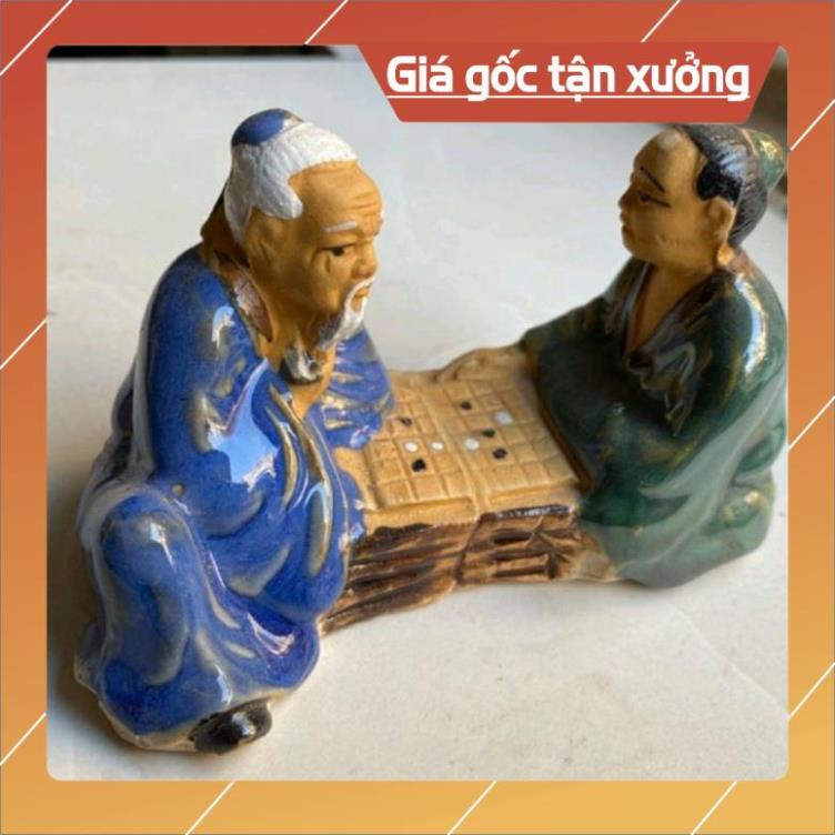 Tiên Ông Đánh Cờ - Phụ kiện trang trí tiểu cảnh hồ cá, bể cá, hòn non bộ, sân vườn