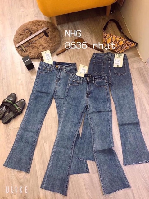 bán buôn quần bò loe xanh | BigBuy360 - bigbuy360.vn