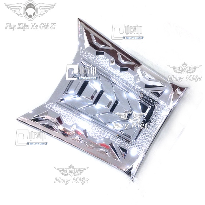 [Rẻ Vô Địch] Ốp Nắp Xăng AirBlade AB 2023 Đời Mới 160cc, 125cc, AirBlade 2020 - 2023 Xi Mạ Crom 2677