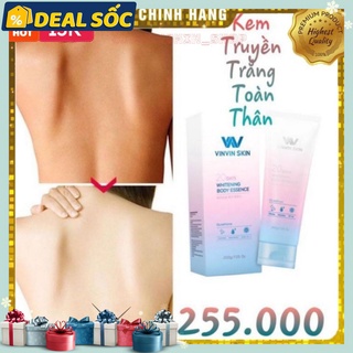 Freeship-kem body dưỡng trắng, bật tone sau 7 ngày sử dụng vinvinskin- body whitening essence
