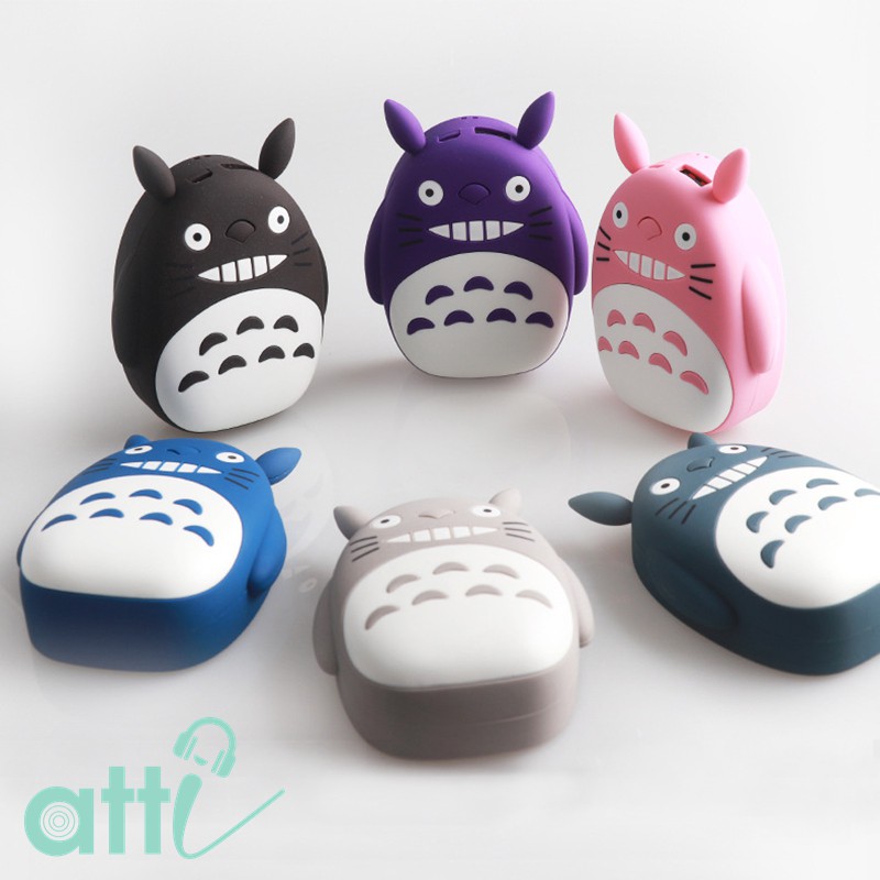 hót hót hót Sạc Dự Phòng 6000mah TOTORO Mặt mèo dễ thương D0124 sạc cực tốt