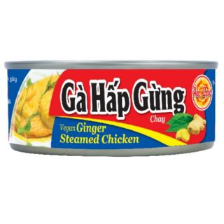 Gà hấp gừng chay Âu Lạc lon 150g