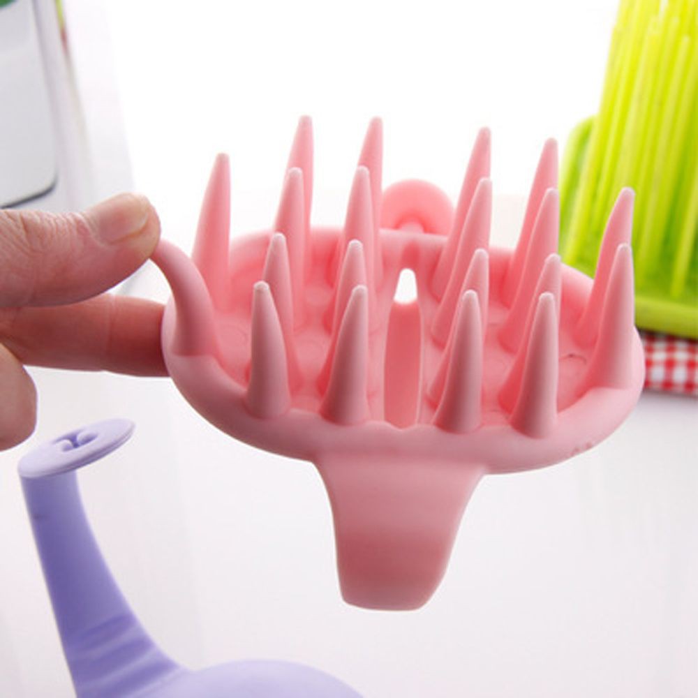 Lược silicon gội đầu mát xa da đầu dễ chịu