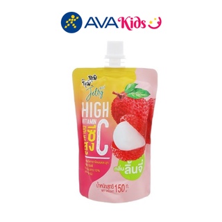 Nước thạch Jelly Gumi Gumi High Vitamin C vị vải 150g