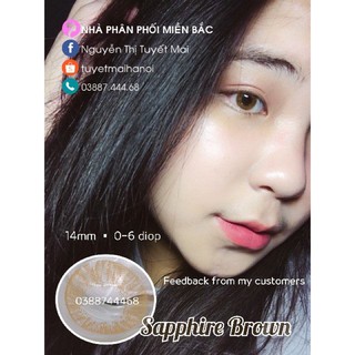 lens choco 14dp 0 độ