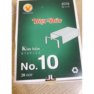 Kim bấm số 10 (1 hộp 1000 kim bấm)