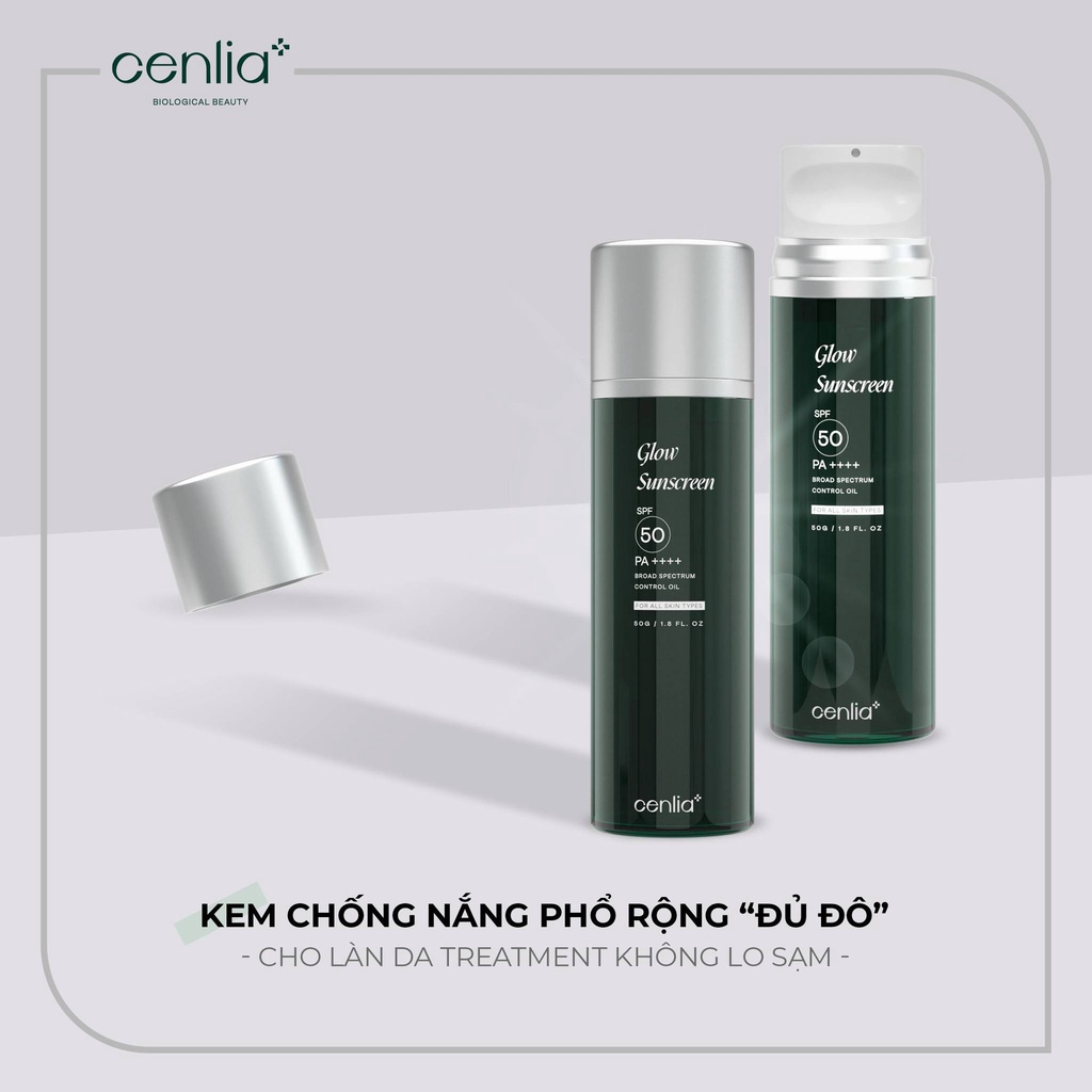 Kem Chống Nắng Cenlia Bảo Vệ Da Tối Đa SPF50 Pa+++ Chống Nắng Vật Lý Hạn Chế Ánh Nắng Xâm Hại Vào Trong Da