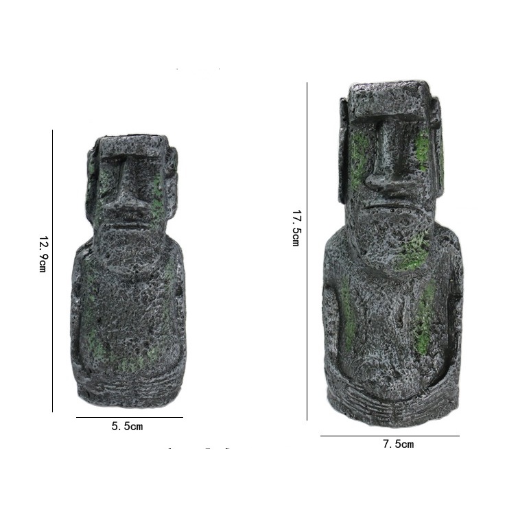 Mô Hình Tượng Đá Phong Cách Phục Sinh Cổ Điển Dùng Trang Trí Bể Cá