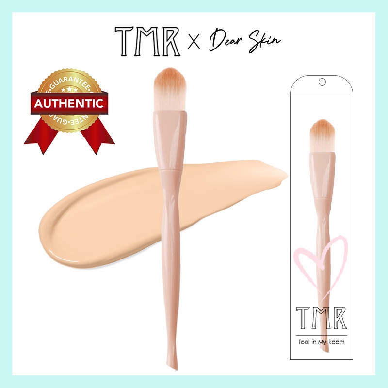 Cọ Tán Kem Nền Peach Foundation Brush TMR chính hãng, trợ thủ đắc lực cho lớp nền mỏng mịn, lông cọ mềm mượt cao cấp