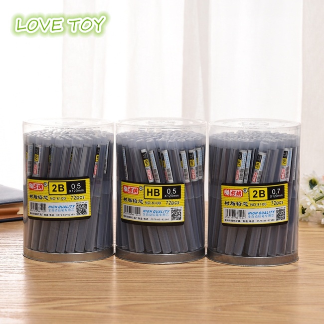 Nkodok 1 Lọ 20 Lõi Chì 2B / HB / 2H Thử Nghiệm Từ 0.5 Mm / 0.7 Mm Chất Lượng Cao