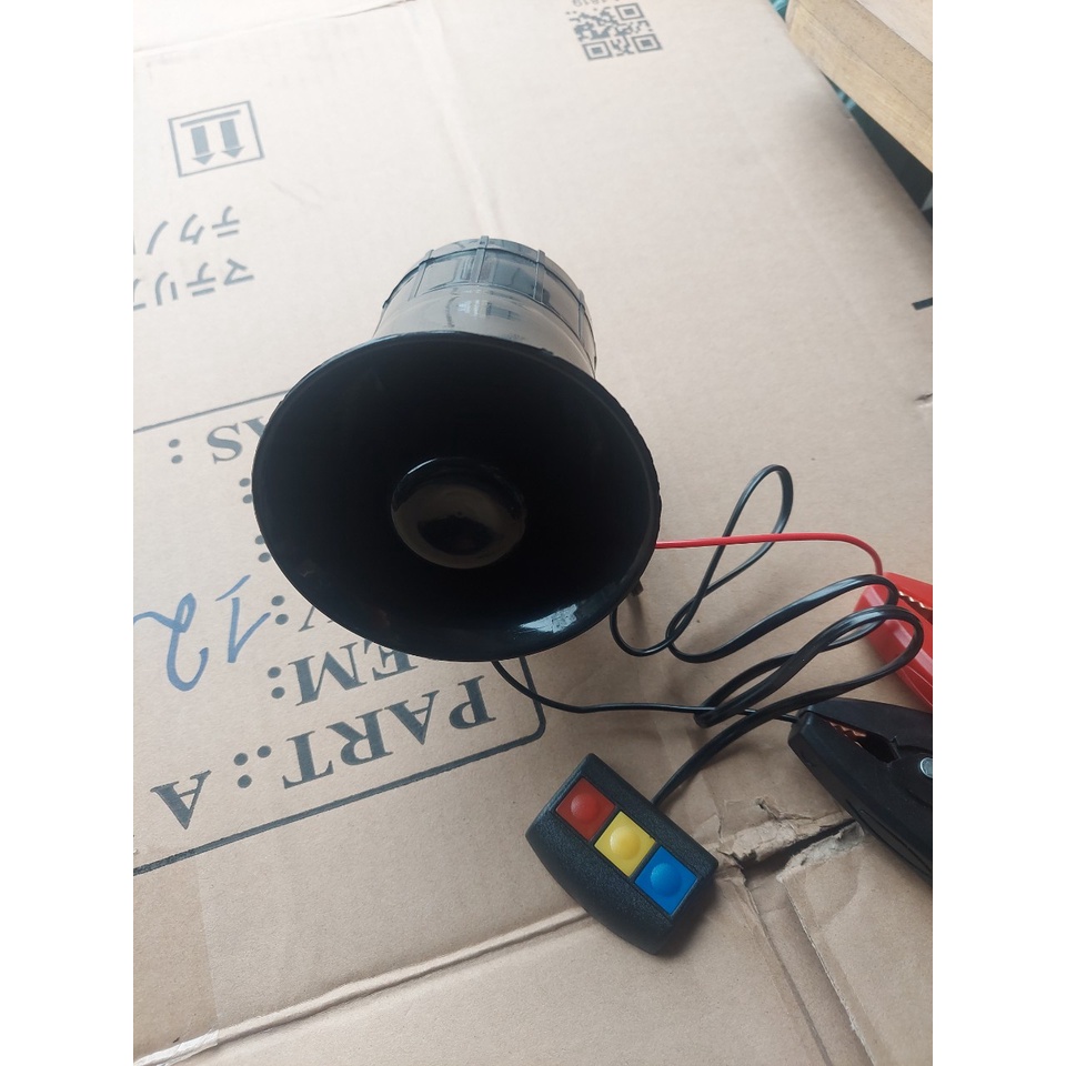 Còi hú 3 chế độ. 113.114.115. ĐIỆN 12v và 24v