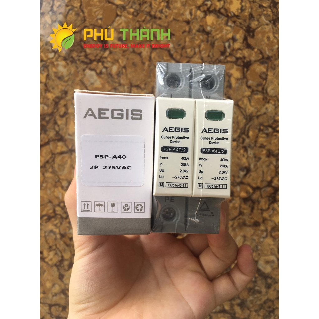 THIẾT BỊ CHỐNG SÉT LAN TRUYỀN AC BẢO VỆ GIA ĐÌNH 2P275VAC