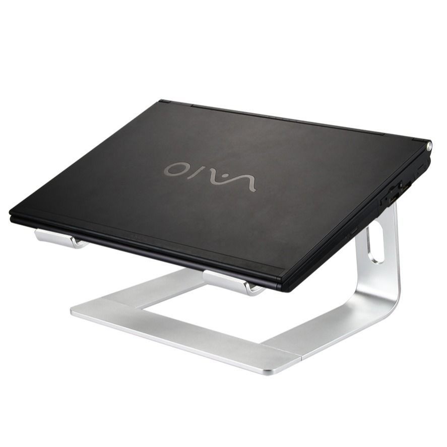 {HCM}Giá đỡ để laptop stand notebook Macbook máy tính xách tay hợp kim nhôm có thể tháo rời kiêm tản nhiệt Cao cấp