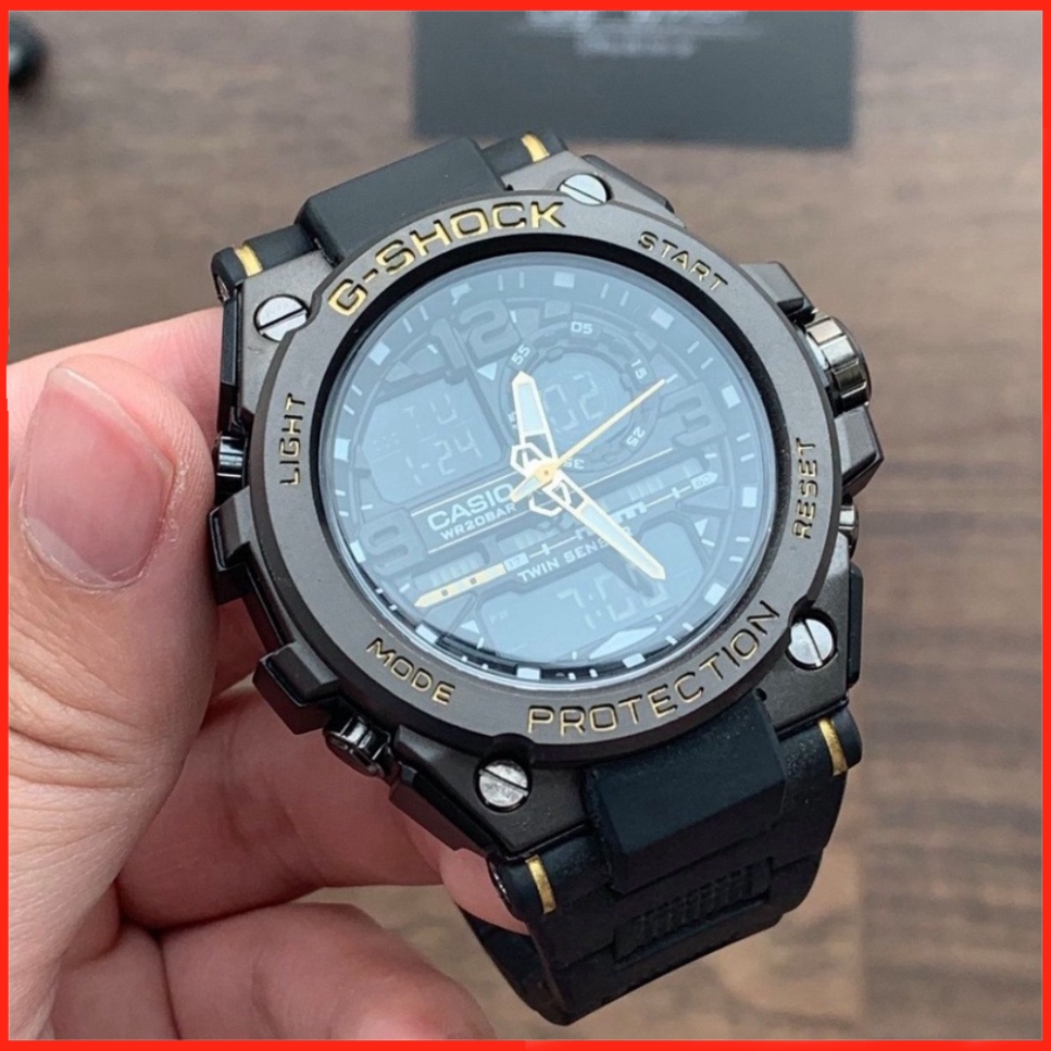 Đồng hồ thể thao nam Casio G-shock GTS Original Chống nước 20Bar Viền Thép không gỉ bản cao cấp [ BH 12 THÁNG 1 ĐỔI 1 ]