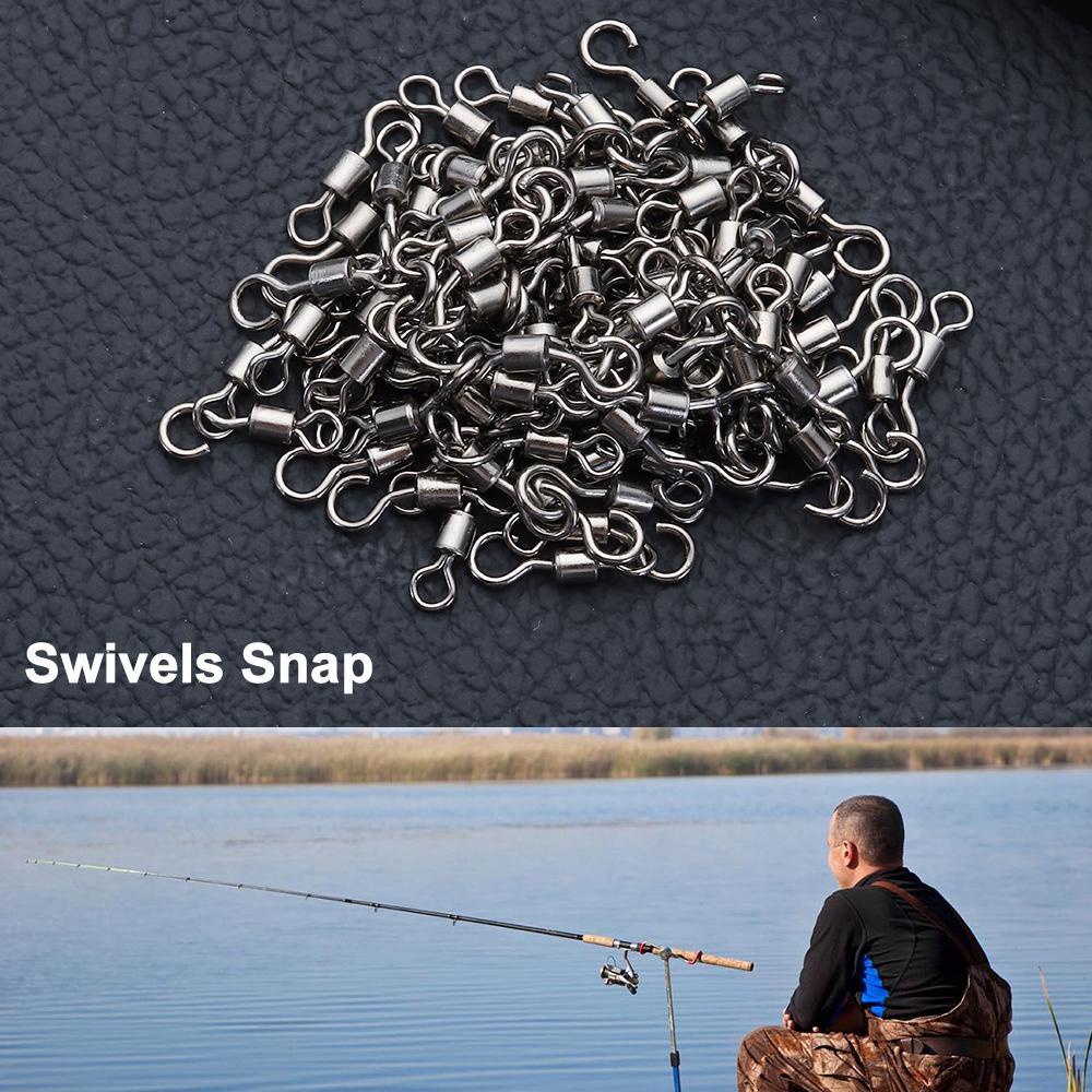 MYRONGVN Set 100 Khoen Ma Ní Hình Chữ Q Hỗ Trợ Câu Cá