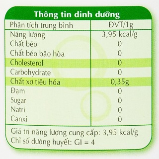 Chất xơ hòa tan vitan1