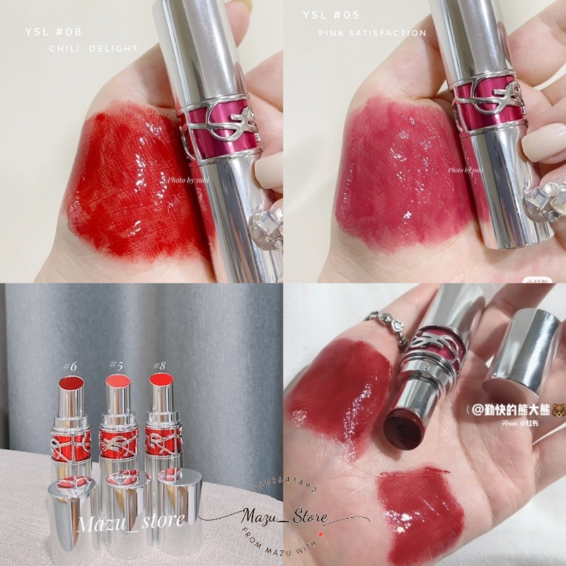 Son màu  YSL Candy glaze 2022 mẫu mới