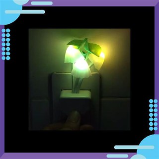 Đèn ngủ nấm avatar cảm ứng ánh sáng đổi màu