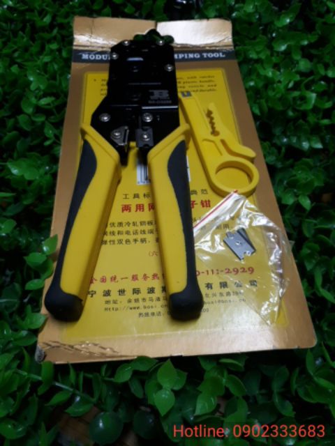Kìm bấm dây mạng Bosi cao cấp BS-D3268