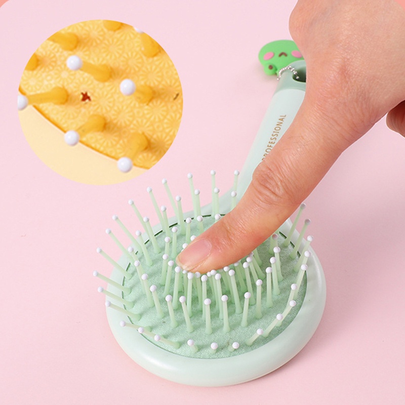 Lược Chải Tóc Gỡ Rối Không Đau Hình Chữ Nhật Hoạt Hình YOUYO Cho Tóc Xoăn Dày / Thẳng / Ướt