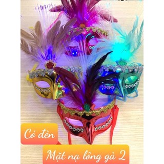 Mặt nạ nữ hoa hoá trang.