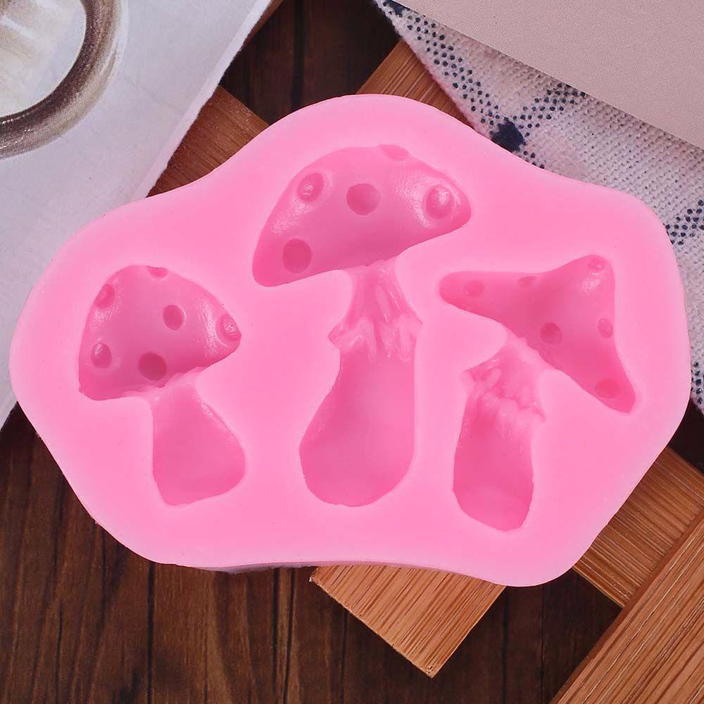 Khuôn Silicone Làm Bánh Hình Cây Nấm
