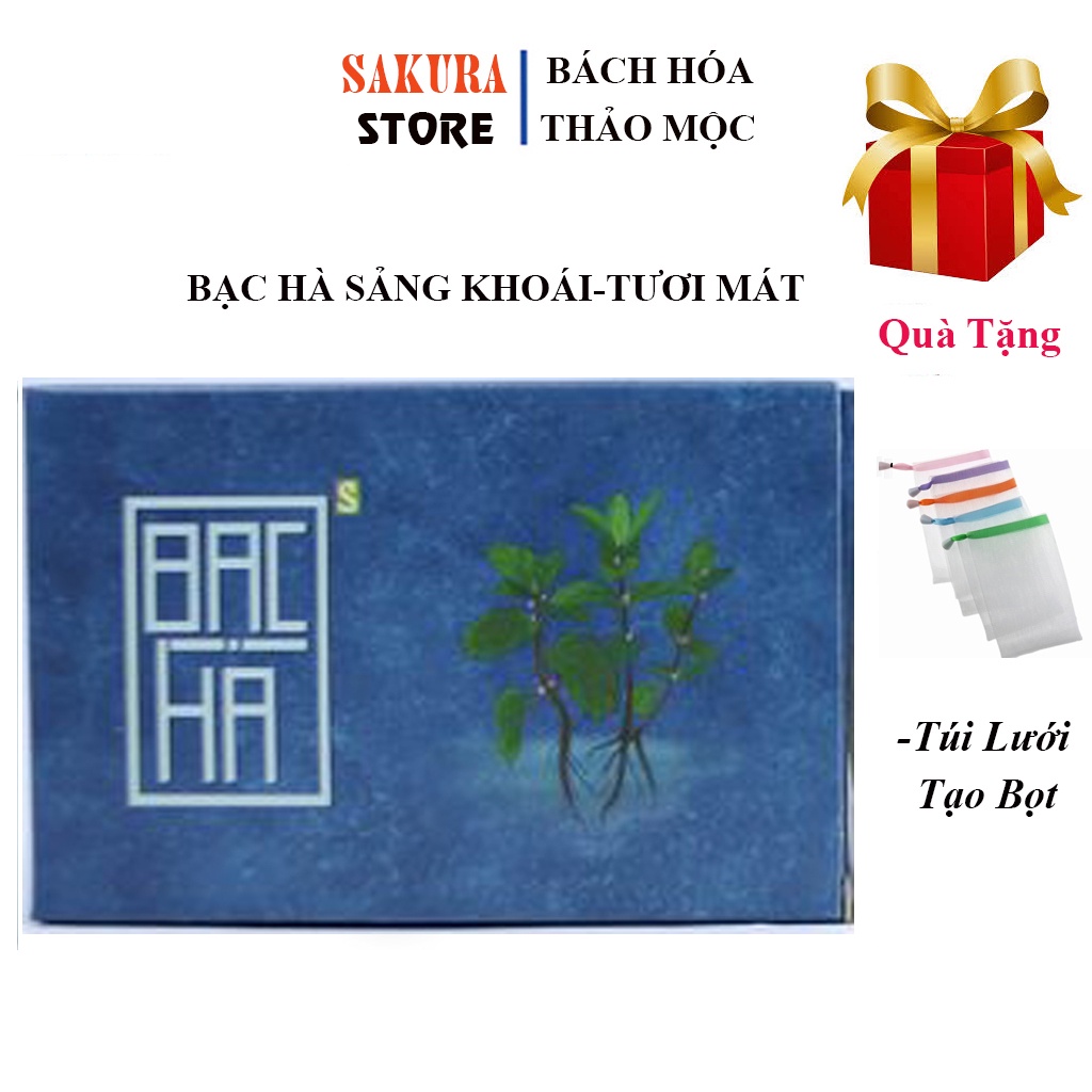 Xà Bông Sinh Dược Bạc Hà - Xà Bông Làm Sạch,Dưỡng Da.