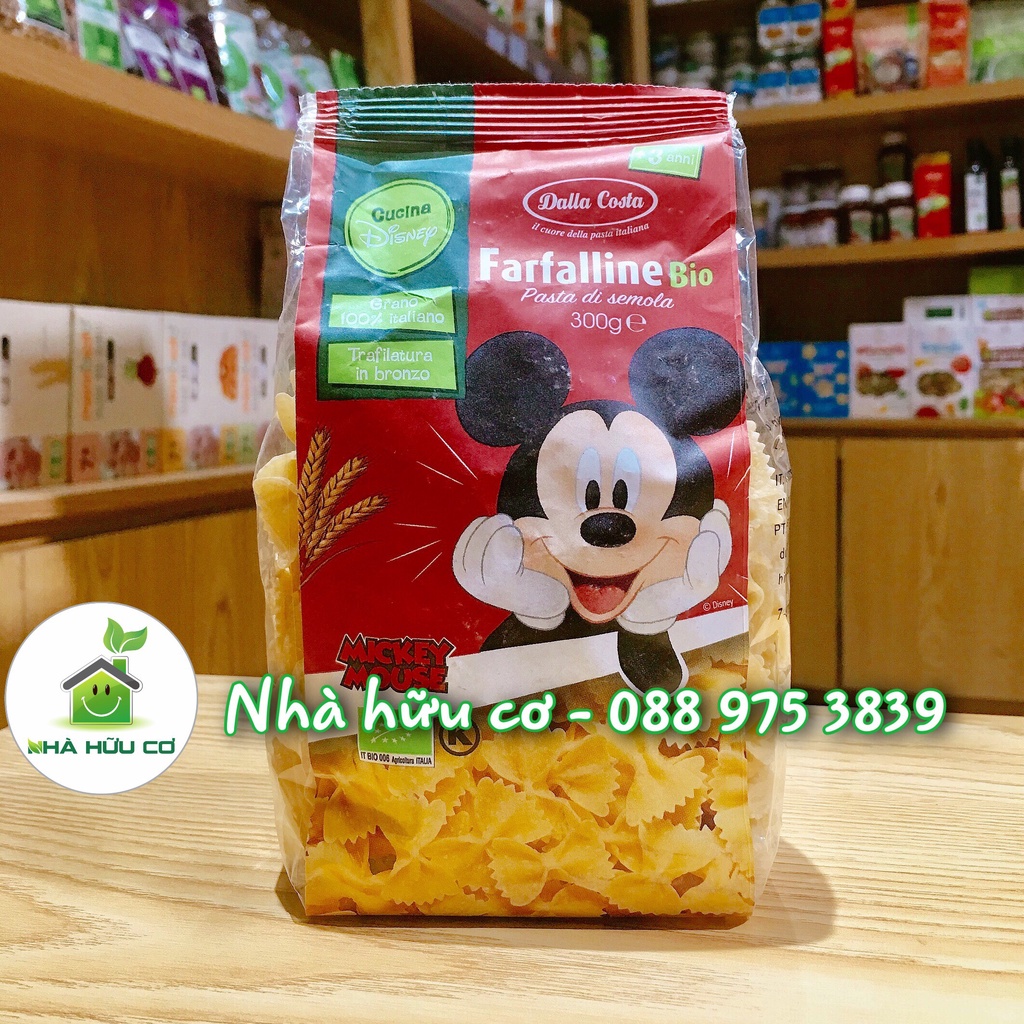 Nui Nơ Hữu Cơ Cho Bé 300g Dalla Costa/Organic Disney Farfalline Bio - Date: 9/3/2024 - Nhà Hữu Cơ