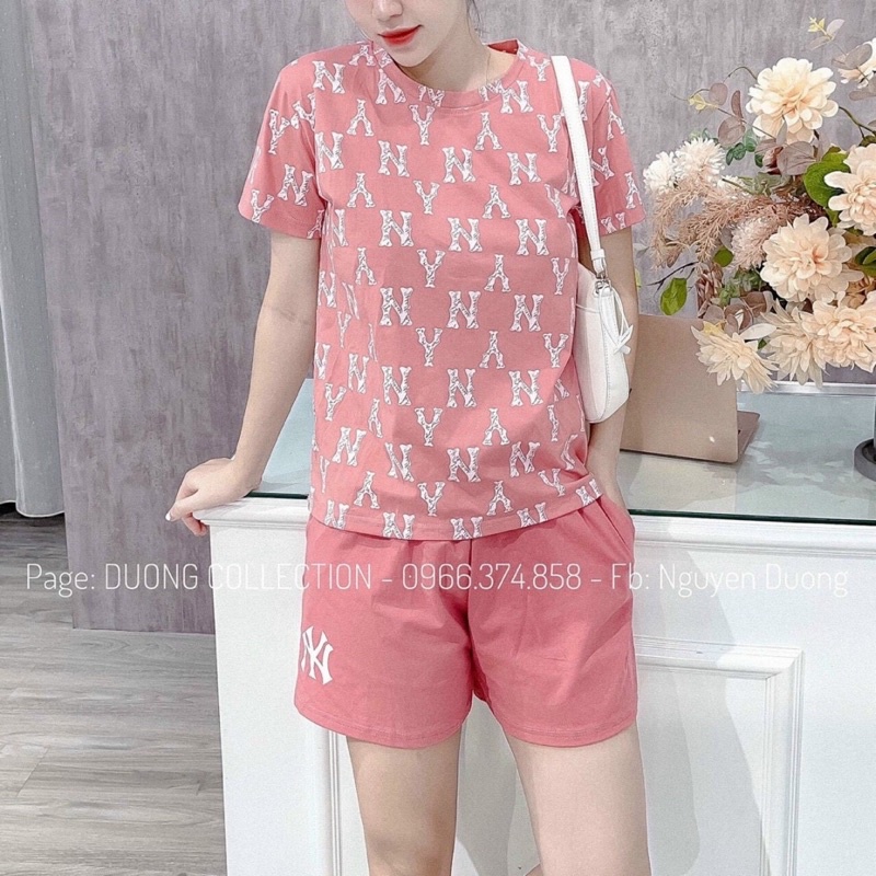 Đồ Bộ Mặc Nhà Thêu NY Hàng Quảng Châu Siêu Hót