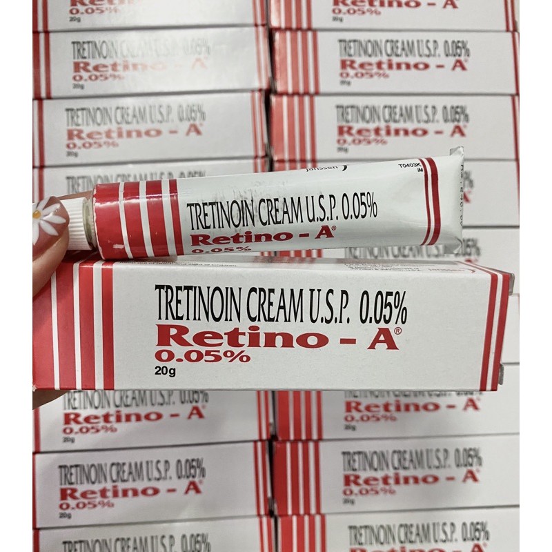 Kem Retino-A 0.025% -0.05% Vitamin A Chống nếp nhăn, Chống lão hoá, Chống mụn | BigBuy360 - bigbuy360.vn