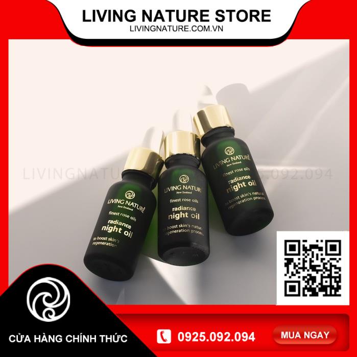[Official Store] Dầu dưỡng da Living Nature Radiance Night Oil 18ml (bản cập nhật) | BigBuy360 - bigbuy360.vn