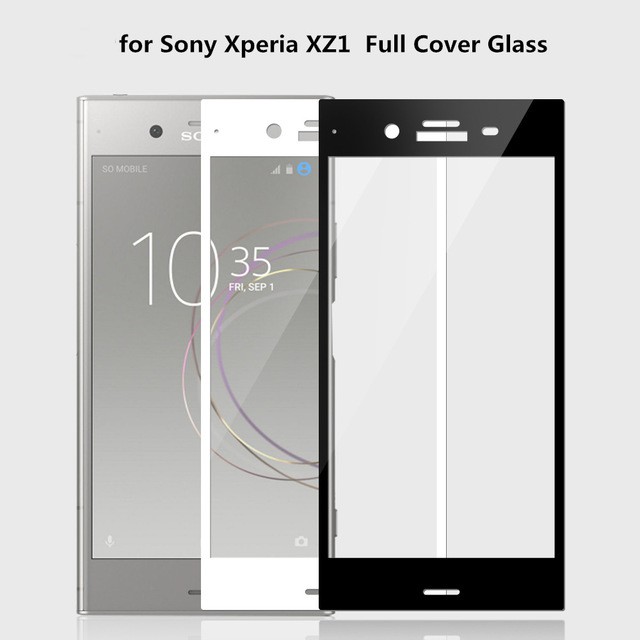 kính cường lựcFor Sony XZ1 xz1 FULL MÀN HÌNH Tempered Glass Cover XZ1 Glass Film