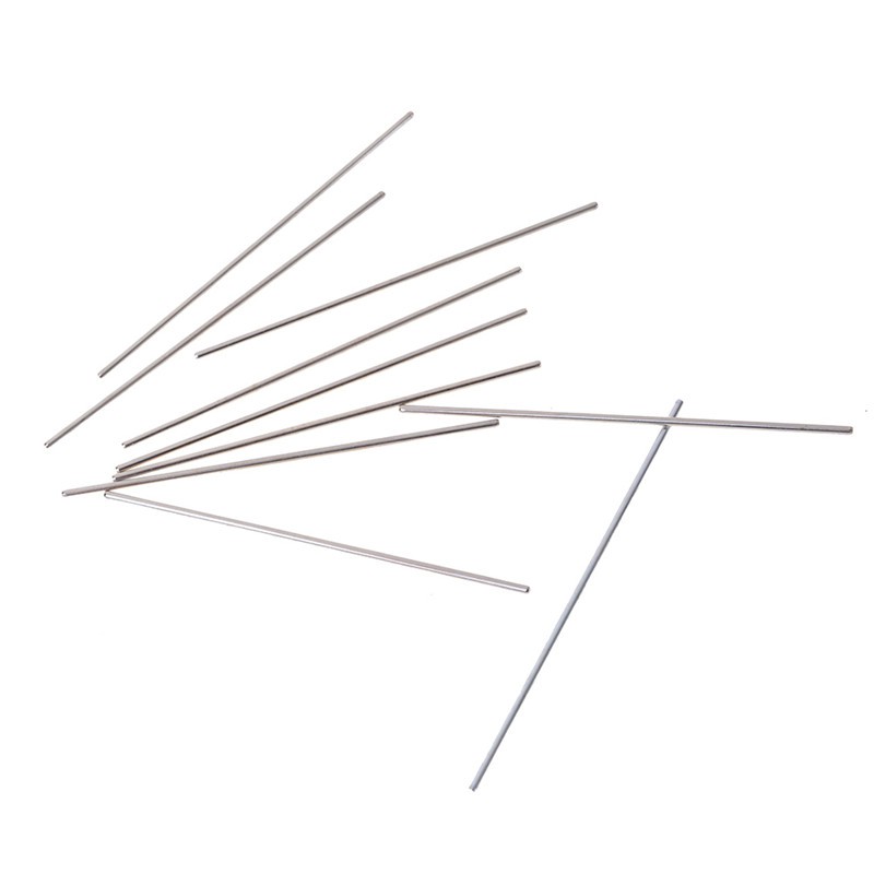 Hl Set 10 Trục Kim Loại 2x100mm Đường Kính 2mm Chuyên Dụng Cho Đồ Chơi
