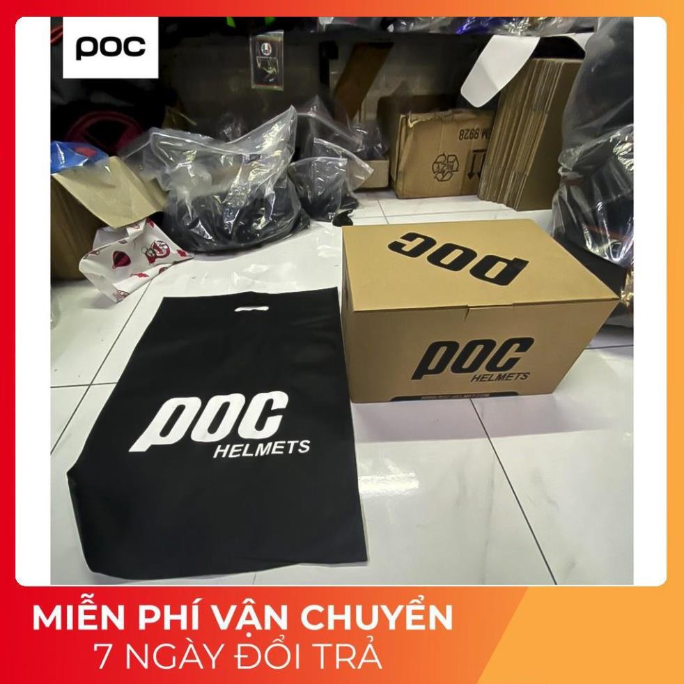 Xả Kho NÓN THỂ THAO POC FALCON MÀU ĐEN TUYẾN TẶNG TÚI VÀ HỘP Free Ship