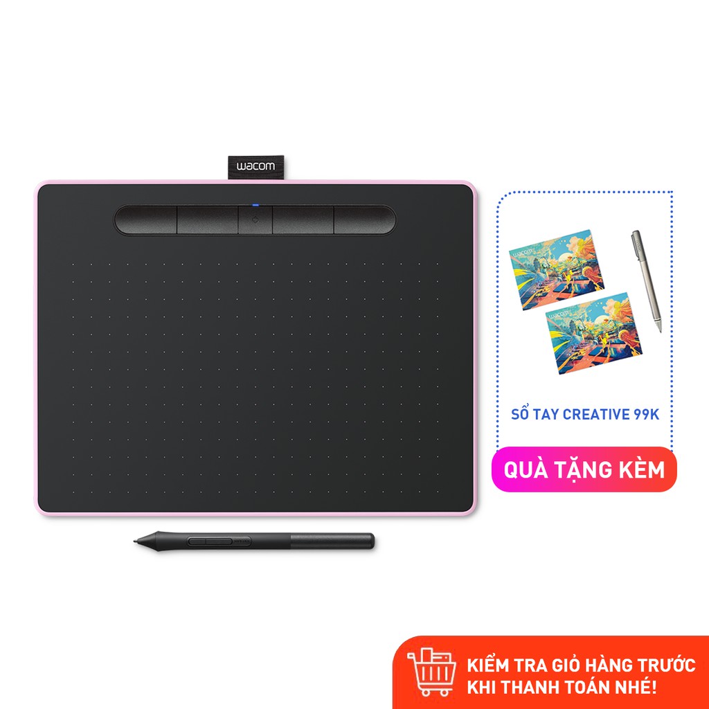 Bảng Vẽ Điện Tử Wacom Intuos M Bluetooth CTL-6100WL