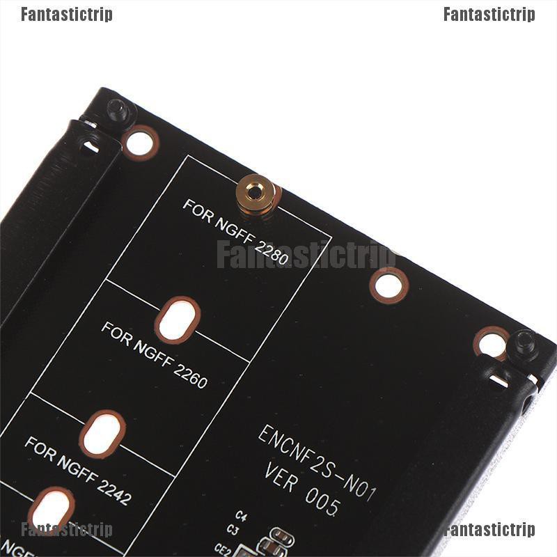 Fantastictrip Metal b+m key m.2 ngff ssd to 2.5 sata 6gb/s adapter card with m2 ngff adapter | WebRaoVat - webraovat.net.vn