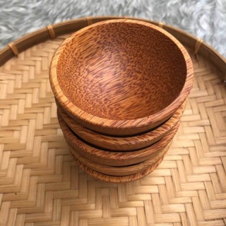 Chén gỗ dừa nhỏ- Chén đựng nước chấm | Tre Việt