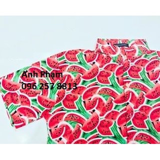 Áo sơ mi họa tiết